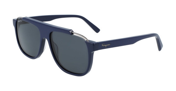 Ferragamo SF1011S Sunglasses, (414) BLUE