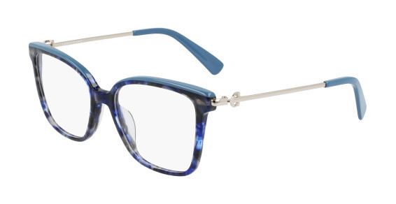 Longchamp LO2676 Eyeglasses, (420) BLUE TORTOISE