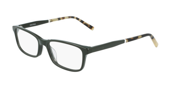 Nautica N8165 Eyeglasses, (325) OLIVE