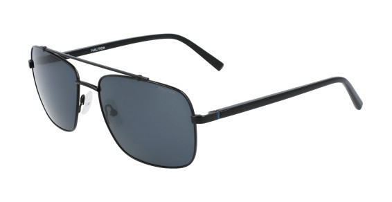 Nautica N5140S Sunglasses, (005) MATTE BLACK
