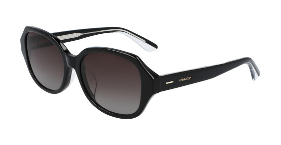 Calvin Klein CK20549SA Sunglasses, (001) BLACK