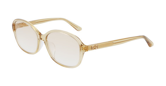 Calvin Klein CK20550SA Sunglasses, (281) CRYSTAL AMBER