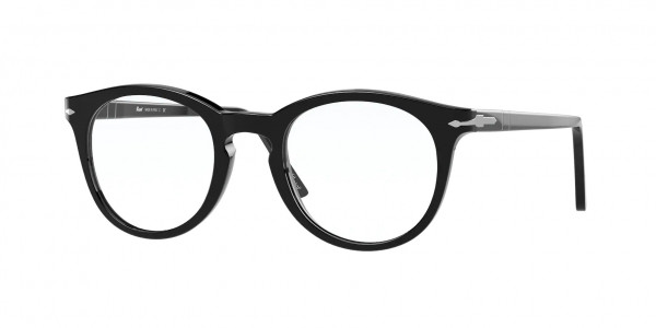 Persol PO3259V Eyeglasses, 95 BLACK (BLACK)
