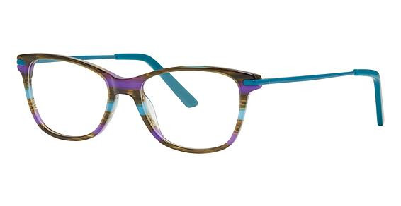 Vivian Morgan 8107 Eyeglasses, Purple/Teal