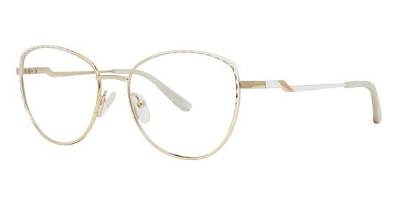 Avalon 5082 Eyeglasses, White/Gold