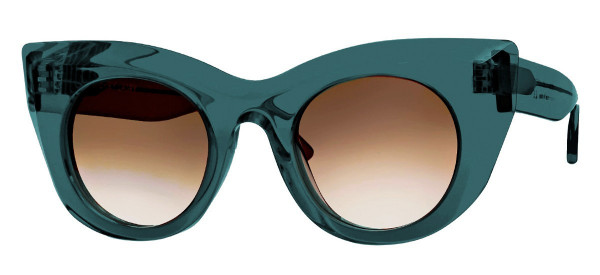 Thierry Lasry CLIMAXXXY Sunglasses, Translucent emerald green