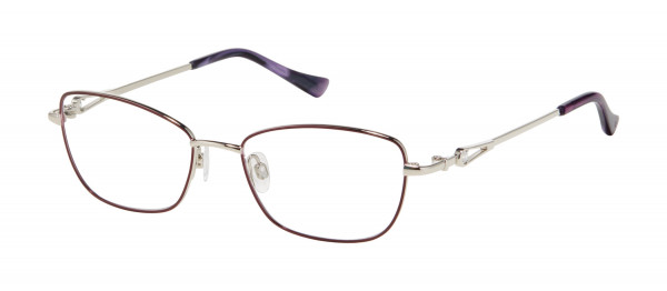 Tura R582 Eyeglasses, Lilac/Silver (LIL)