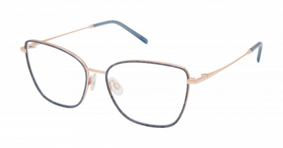 MINI 761009 Eyeglasses, Slate/Rose Gold - 70 (SLA)