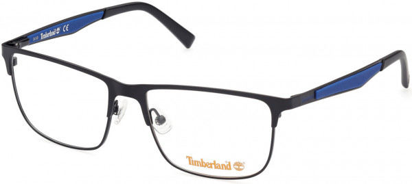 Timberland TB1710 Eyeglasses, 002 - Matte Black / Matte Black