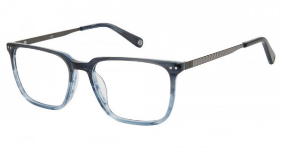 Sperry Top-Sider SPCAMDEN Eyeglasses, C03 NAVY HORN FADE
