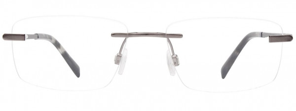 EasyClip EC573 Eyeglasses, 020 - Satin Grey