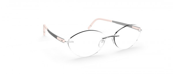 Silhouette Blend CV Eyeglasses, 7000 Iced Blossom