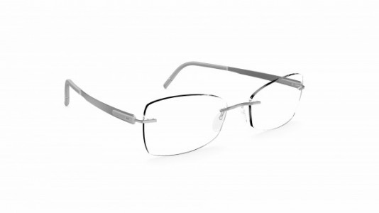 Silhouette Blend CV Eyeglasses, 8640 Fossil Gray