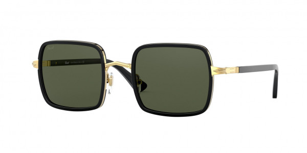 Persol PO2475S Sunglasses, 515/31 GOLD & BLACK GREEN (BLACK)