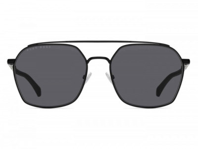 HUGO BOSS Black BOSS 1131/S Sunglasses, 0003 MATTE BLACK