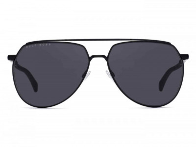 HUGO BOSS Black BOSS 1130/S Sunglasses, 0003 MATTE BLACK