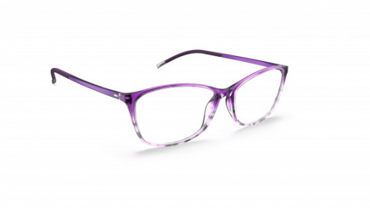 Silhouette SPX Illusion Full Rim 1603 Eyeglasses, 4210 Havanna Royal Purple