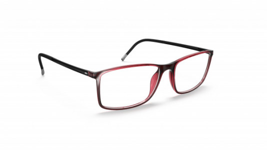 Silhouette SPX Illusion Full Rim 2934 Eyeglasses, 3310 Burgundy Red