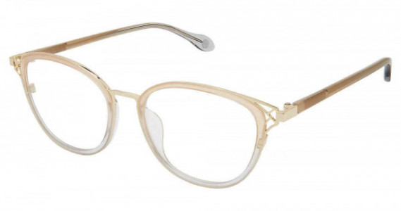 Fysh UK F-3665 Eyeglasses, S417-NUDE GOLD