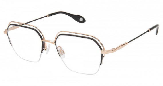 Fysh UK F-3662 Eyeglasses, M200-BLACK ROSE GOLD