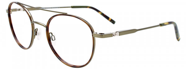 Takumi TK1173 Eyeglasses, 090 - Shiny Demi Brown & Shiny Khaki