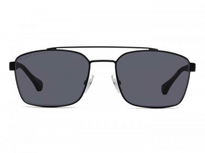 HUGO BOSS Black BOSS 1117/S Sunglasses, 0003 MATTE BLACK