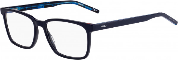 HUGO Hugo 1074 Eyeglasses, 0S6F Blue Pattern