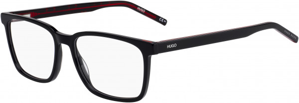 HUGO Hugo 1074 Eyeglasses, 0UYY Black Pattern Ed