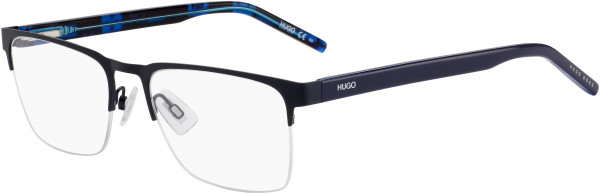 HUGO Hugo 1076 Eyeglasses, 0FLL Matte Blue