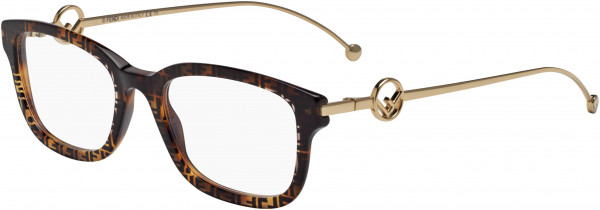 Fendi Fendi 0418 Eyeglasses, 0086 Dark Havana