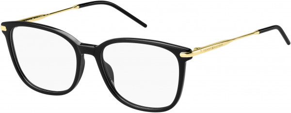 Tommy Hilfiger TH 1708 Eyeglasses, 0807 BLACK