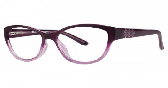 Gloria Vanderbilt Gloria By Gloria 4046 Eyeglasses, 113 Purple Fade