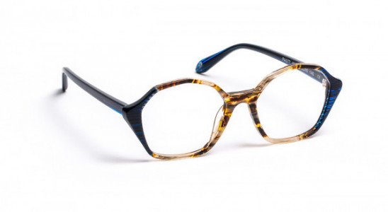 J.F. Rey PA077 Eyeglasses, DEMI/STRIPES BLUE (9020)