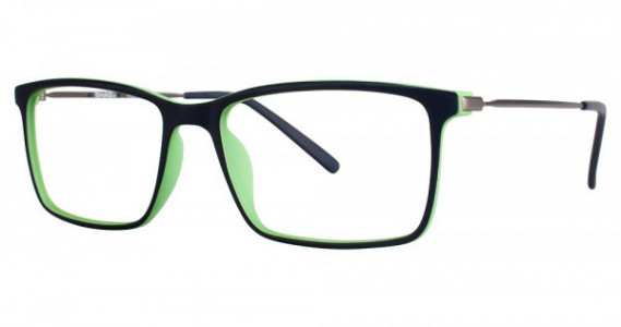 Shaquille O’Neal Shaquille O&#39;Neal 117Z Eyeglasses, 105 Navy/Green