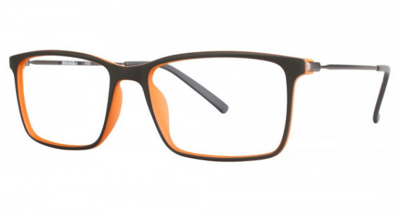 Shaquille O’Neal Shaquille O&#39;Neal 117Z Eyeglasses, 178 Grey/Orange