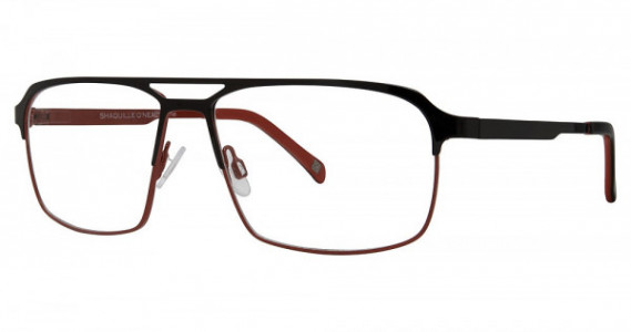 Shaquille O’Neal Shaquille O&#39;Neal 174M Eyeglasses, 239 Blk/Red