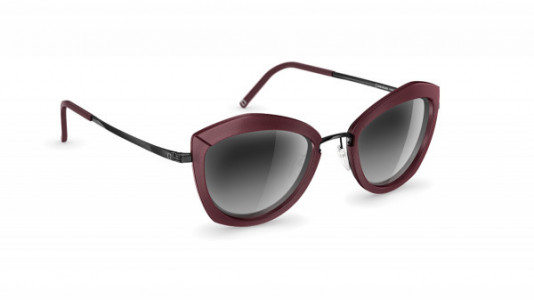 neubau Sarah 3 D Sunglasses, Roasted berry/black ink 6040