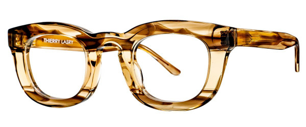 Thierry Lasry THUNDERY Eyeglasses, Translucent Gradient Beige Pattern