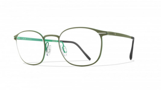 Blackfin Hermitage Eyeglasses, C1286 - Army Green/Viridian Green