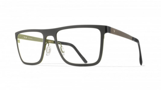 Blackfin West Derby Eyeglasses, C1294 - Black/Green