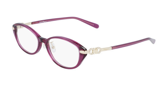 Ferragamo SF2882RA Eyeglasses, (500) VIOLET
