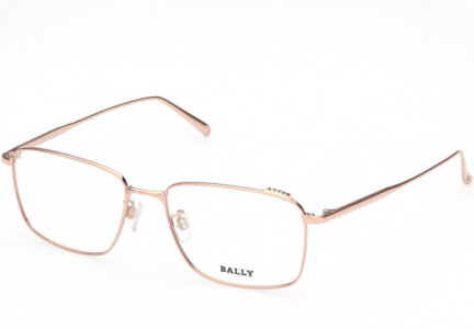 Bally BY5027-D Eyeglasses, 028 - Shiny Rose Gold