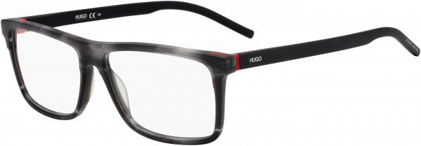 HUGO Hugo 1088 Eyeglasses, 0UNS Black White Hor