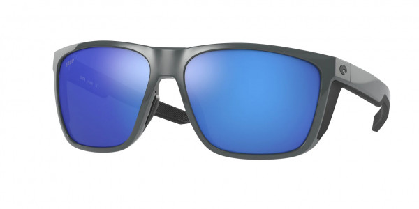 Costa Del Mar 6S9012 FERG XL Sunglasses, 901211 FERG XL 298 SHINY GRAY BLUE MI (GREY)