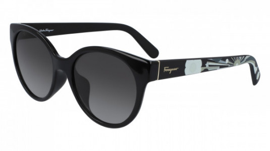 Ferragamo SF933SA Sunglasses, (001) BLACK
