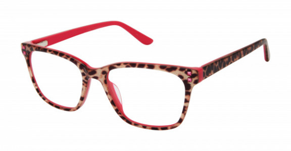 gx by Gwen Stefani GX826 Eyeglasses, Glitter Leopard Print (MUL)
