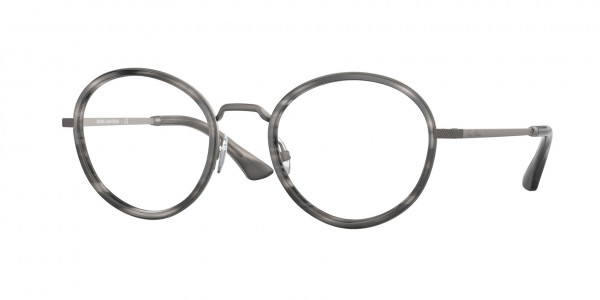 Brooks Brothers BB1085 Eyeglasses, 1004 MATTE GUNMETAL/GREY HORN