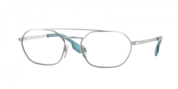 Burberry BE1351 FAIRWAY Eyeglasses, 1005 FAIRWAY SILVER (SILVER)