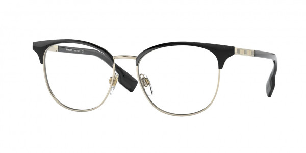 Burberry BE1355 SOPHIA Eyeglasses, 1109 SOPHIA LIGHT GOLD/BLACK (GOLD)