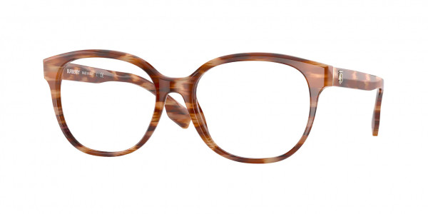 Burberry BE2332 SCARLET Eyeglasses, 3915 SCARLET SPOTTED BROWN (BROWN)